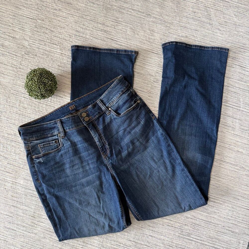 KUT from the Kloth Women's High Rise Bootcut Jeans Size 16